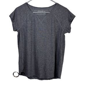Eddie Bauer Gray Short Sleeve Performance T-Shirt  Women’s Size S